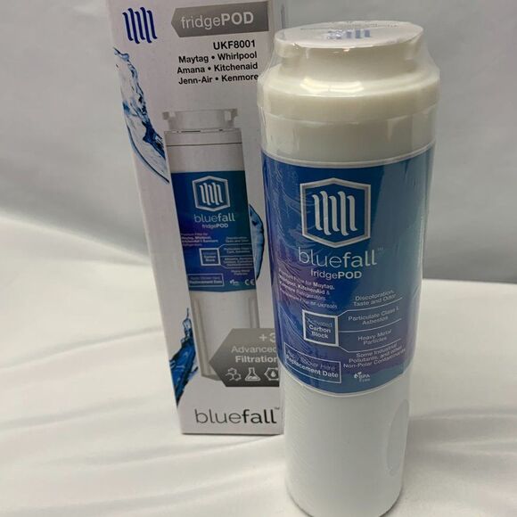 Bluefall 4-Month Twist Refrigerator Water Filter Fridge Pod UKF8001 NEW - Picture 1 of 5